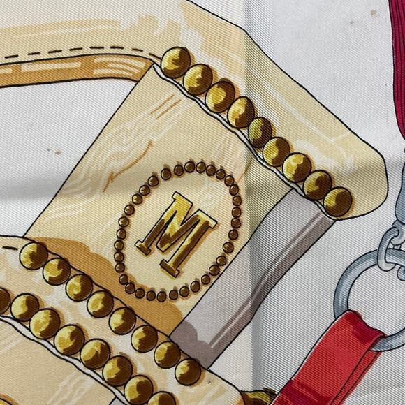 Hermes Aux Champs 100% Silk Scarf By Cathy Latham 90cm Square - Picture 14 of 16